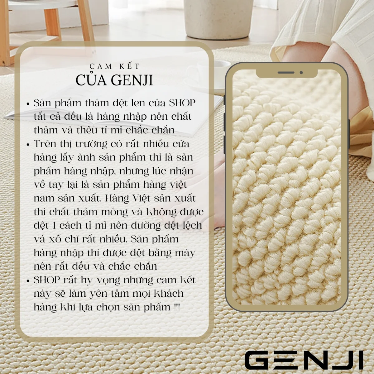 Thảm trải sàn phong cách nhật hàng nhập - Ảnh 9