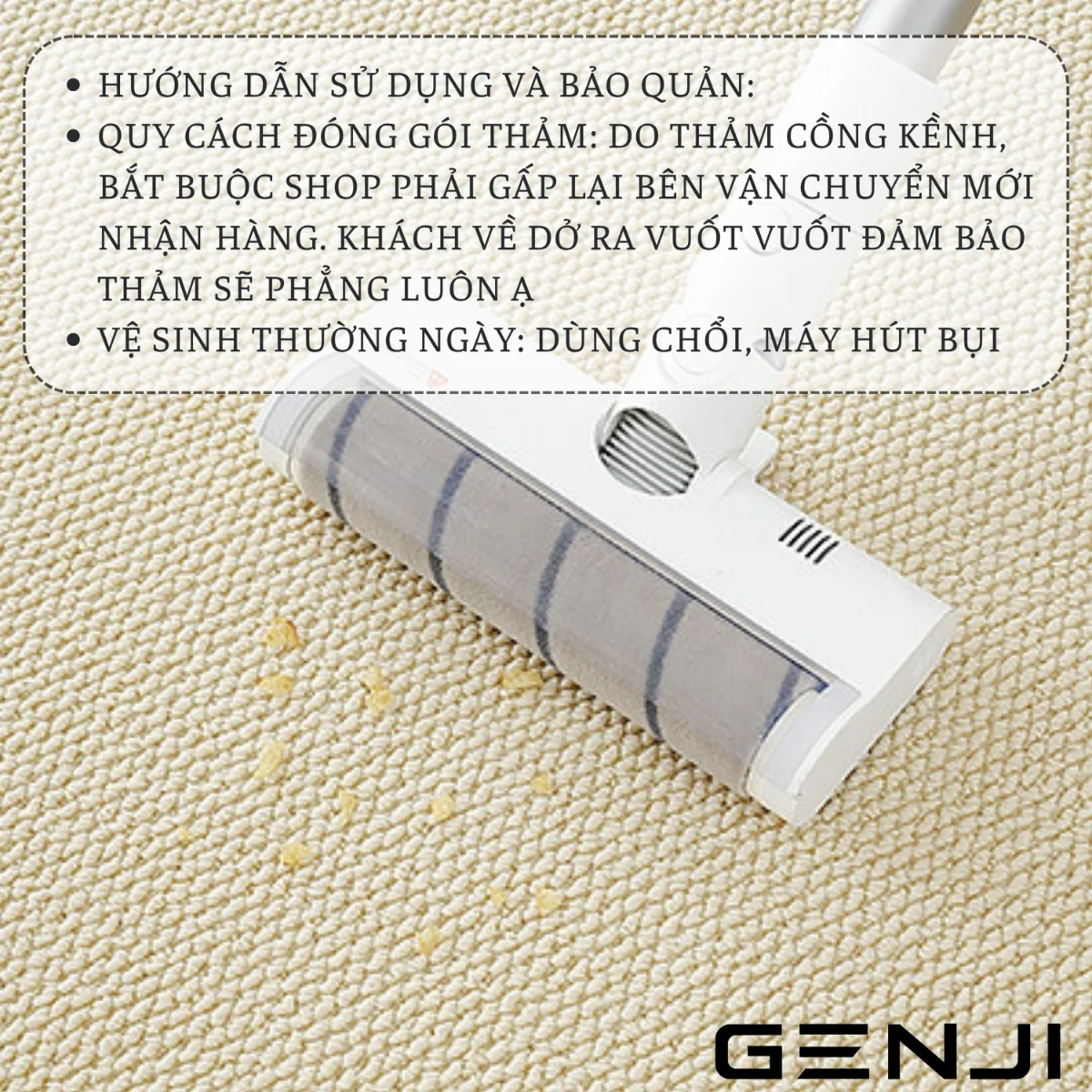 Thảm trải sàn phong cách nhật hàng nhập - Ảnh 7