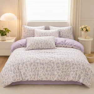 Bộ chăn ga gối cotton đũi GENJI