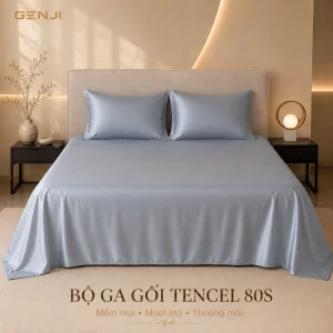 Bộ ga giường Tencel 80s cao cấp Genji