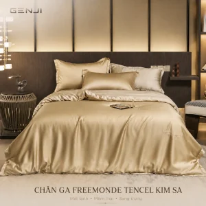 Chăn ga gối Freemonde Tencel Kim Sa cao cấp