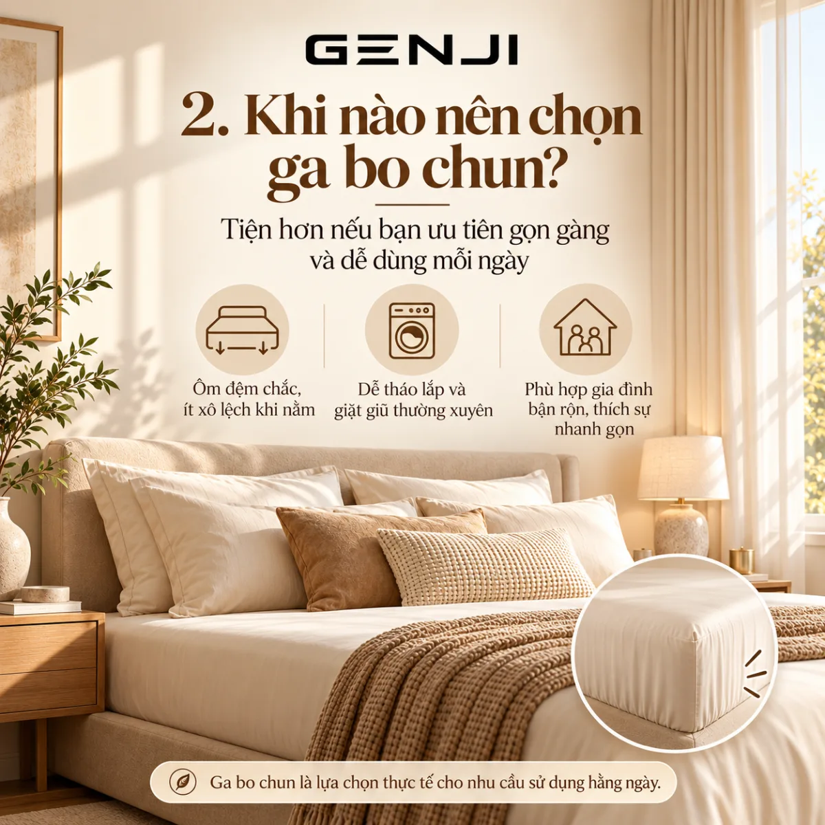 Khi nào nên chọn ga bo chun?