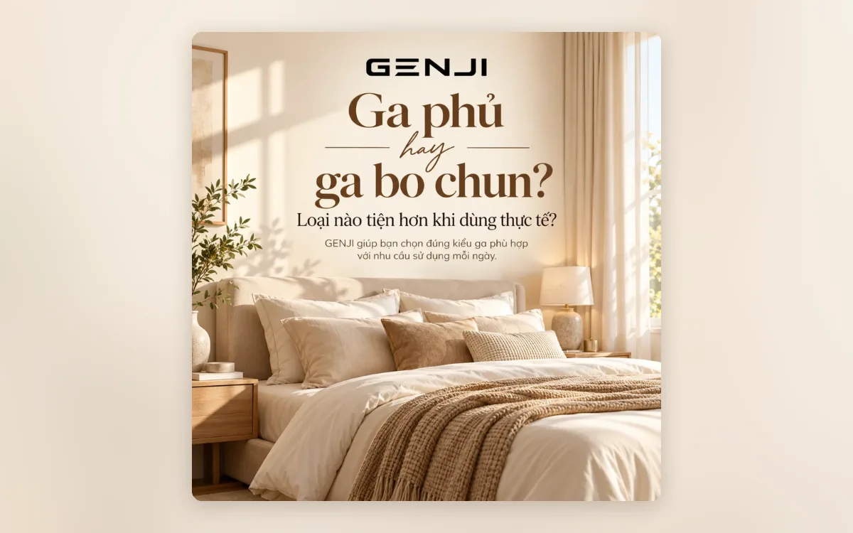 Ga phủ hay ga bo chun: Nên chọn loại nào cho phòng ngủ?